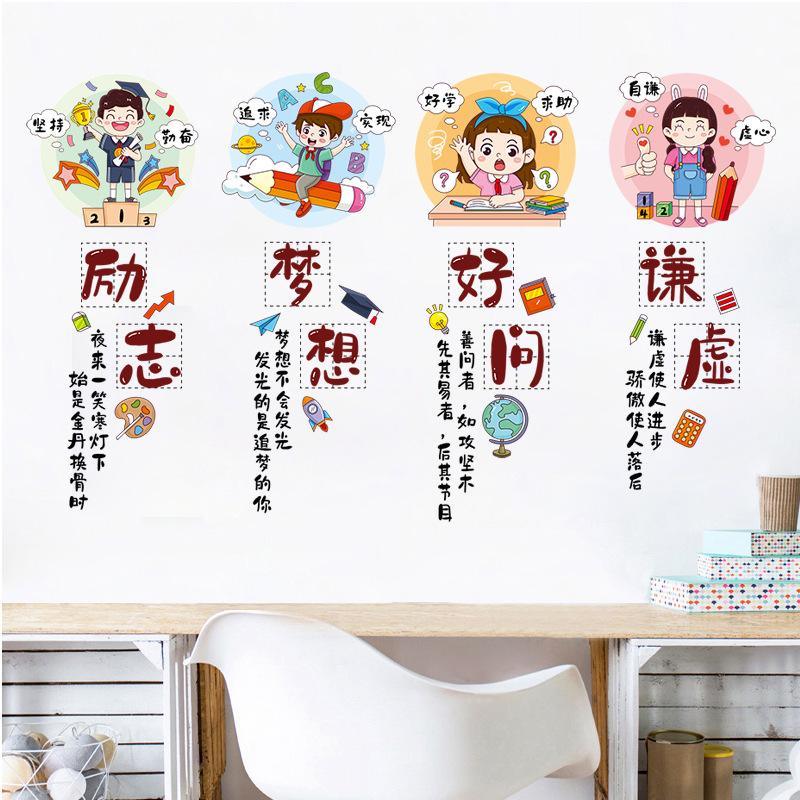 XY7035 bedroom children s room wall decoration class cultural wallpaper self-adhesive student classroom layout stickers 45*60
XY7035 bedroom children s room wall decoration class cultural wallpaper self-adhesive student classroom layout stickers 45*60
