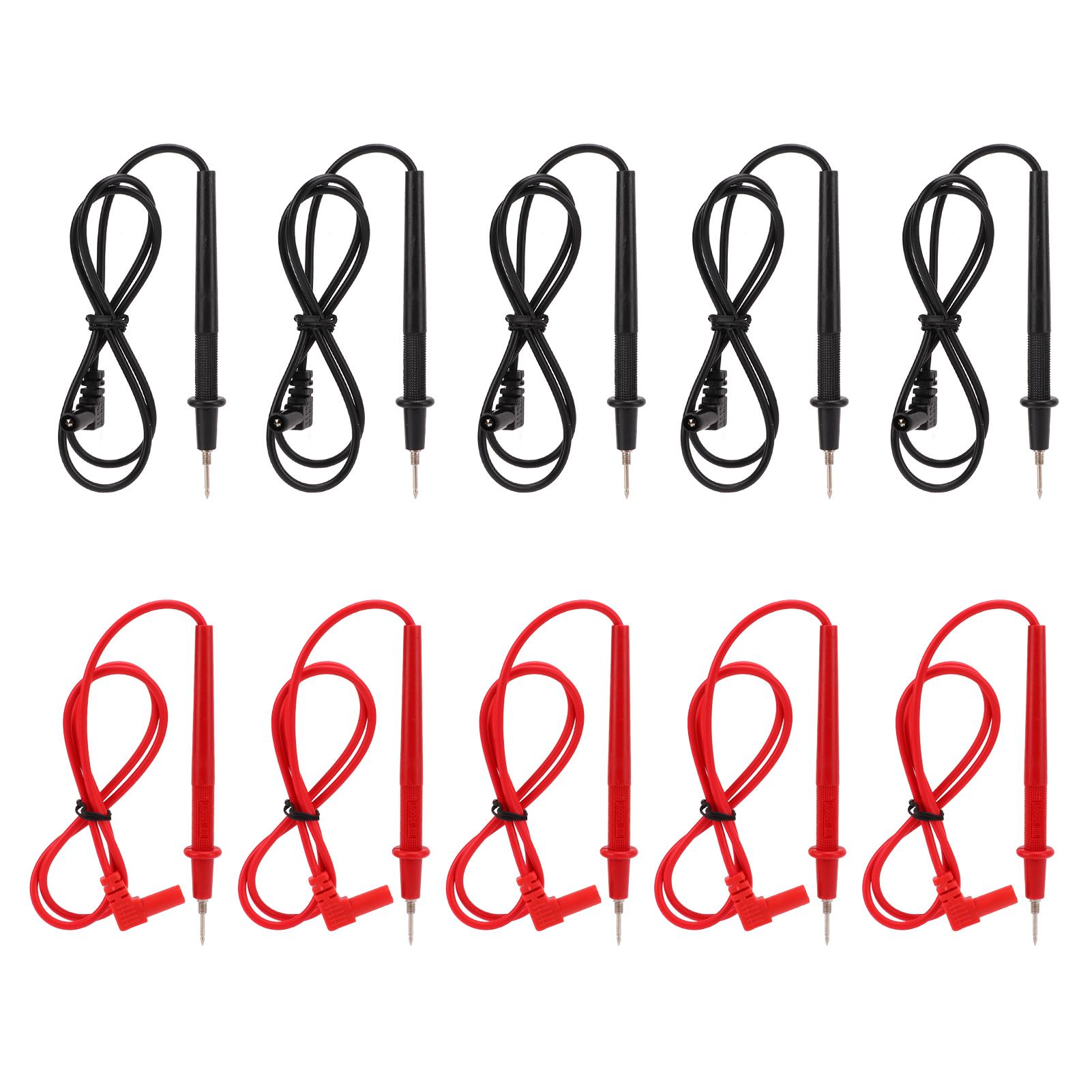 5Set J.30032 Multimeter Test s 2mm Ultra Fine Probe 10A Banana Plug with Threaded Tip 
5Set J.30032 Multimeter Test s 2mm Ultra Fine Probe 10A Banana Plug with Threaded Tip