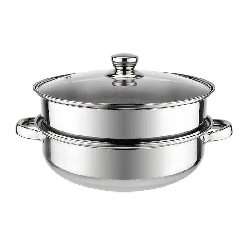 Zhi Shi 2-Layer Stainless Steel Steamer & Soup Pot
Zhi Shi 2-Layer Stainless Steel Steamer & Soup Pot
