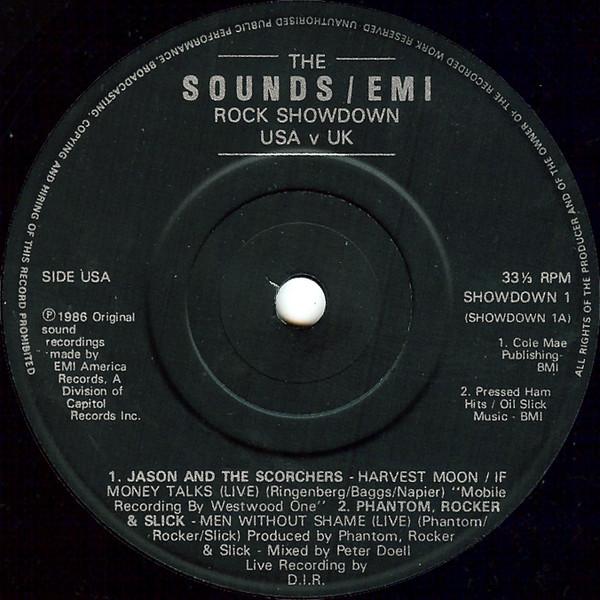 7inch Record VARIOUS Sounds EMI Rock Showdown USA v UK SHOWDOWN1 Sounds 1986 UK Rock Used
7inch Record VARIOUS Sounds EMI Rock Showdown USA v UK SHOWDOWN1 Sounds 1986 UK Rock Used