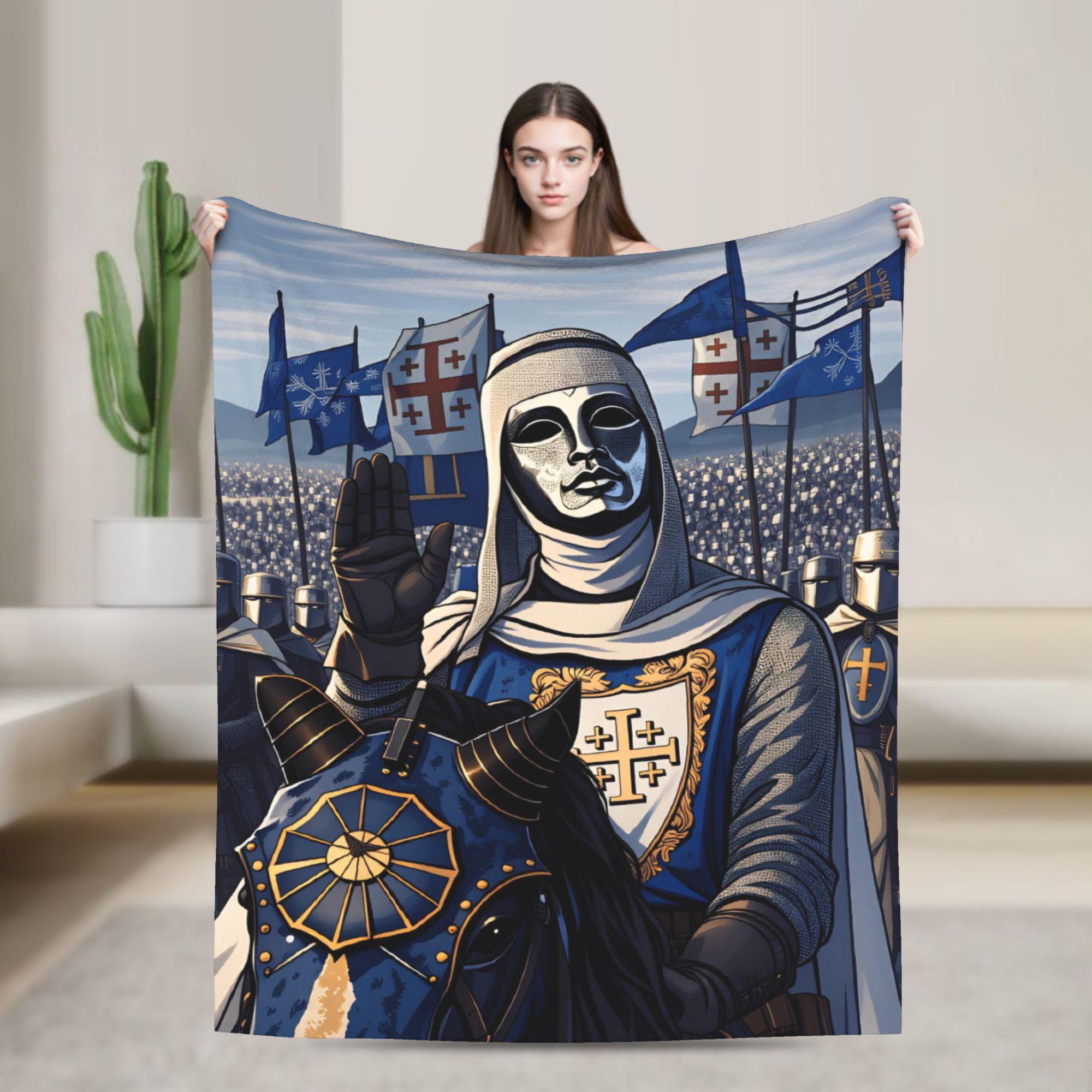 Baldwin IV of Jerusalem Flannel Blanket Adults Child Super Soft Throw Blanket Winter Home Decor Bedspread Sofa Bed Cover 75x100cm
Baldwin IV of Jerusalem Flannel Blanket Adults Child Super Soft Throw Blanket Winter Home Decor Bedspread Sofa Bed Cover 75x100cm
