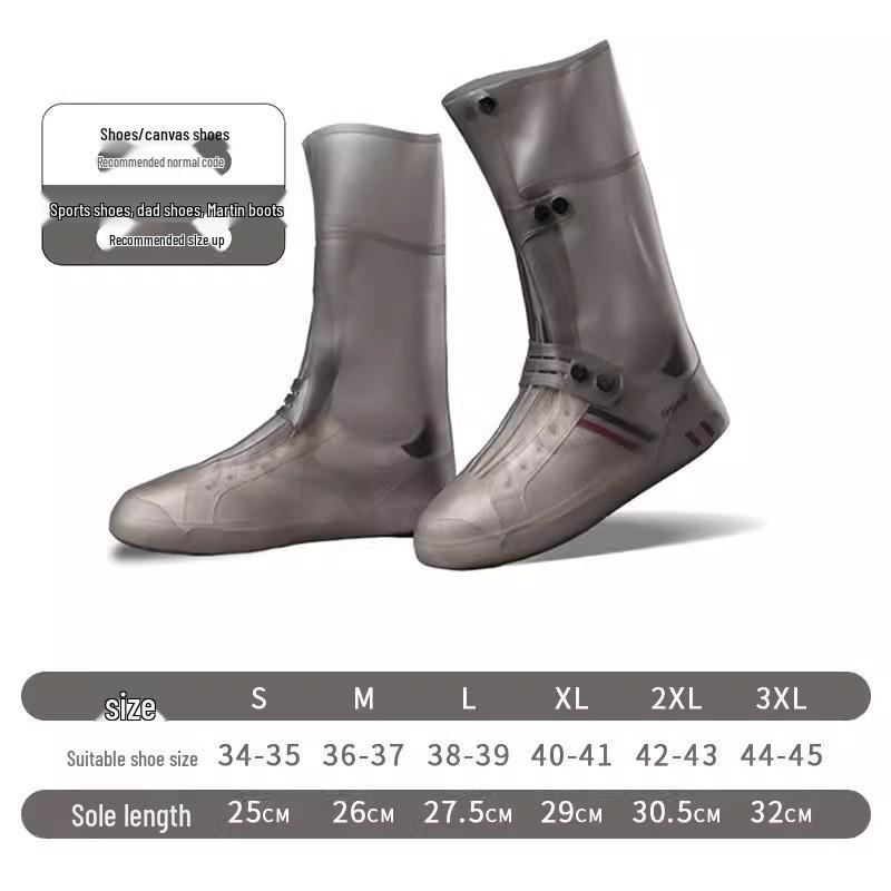 Chaka Desert-Proof Waterproof High-Top Unisex Shoe Covers for Hiking and Rain L (Height 35cm) - Order larger for thick soles
Chaka Desert-Proof Waterproof High-Top Unisex Shoe Covers for Hiking and Rain L (Height 35cm) - Order larger for thick soles