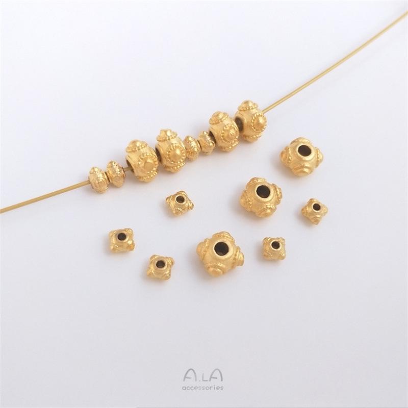 Handmade Dragonfly Eye Gold Spacer Beads: DIY Jewelry Materials for Bracelets & Necklaces 3.5mm Sand Gold Dragonfly Eye Bead 1 piece
Handmade Dragonfly Eye Gold Spacer Beads: DIY Jewelry Materials for Bracelets & Necklaces 3.5mm Sand Gold Dragonfly Eye Bead 1 piece