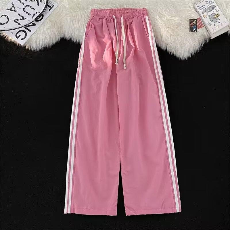 Color pants men s spring and summer quick-drying striped sweatpants American retro ice silk straight casual trousers 3XL рожевий
Color pants men s spring and summer quick-drying striped sweatpants American retro ice silk straight casual trousers 3XL рожевий