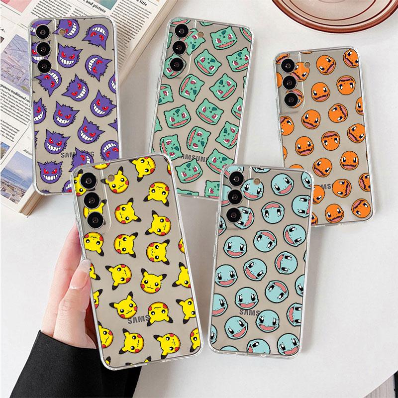 Clear Case For Samsung Galaxy S20 FE S22 Ultra S21 Plus Note 20 10 Lite S10 S10e S9 S8 9 Soft Phone Cover Pokemon Cute Face Capa
Clear Case For Samsung Galaxy S20 FE S22 Ultra S21 Plus Note 20 10 Lite S10 S10e S9 S8 9 Soft Phone Cover Pokemon Cute Face Capa