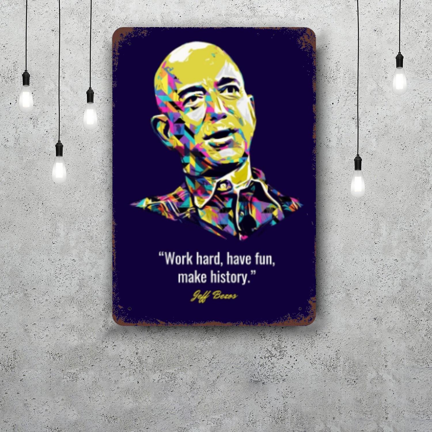 jeff bezos Decor Vintage Metal Signs Tin Signs Captain Poster Decor for Bar Pub Club Man Cave Wall Decoration 20x30cm(7.8x11.8inch)
jeff bezos Decor Vintage Metal Signs Tin Signs Captain Poster Decor for Bar Pub Club Man Cave Wall Decoration 20x30cm(7.8x11.8inch)