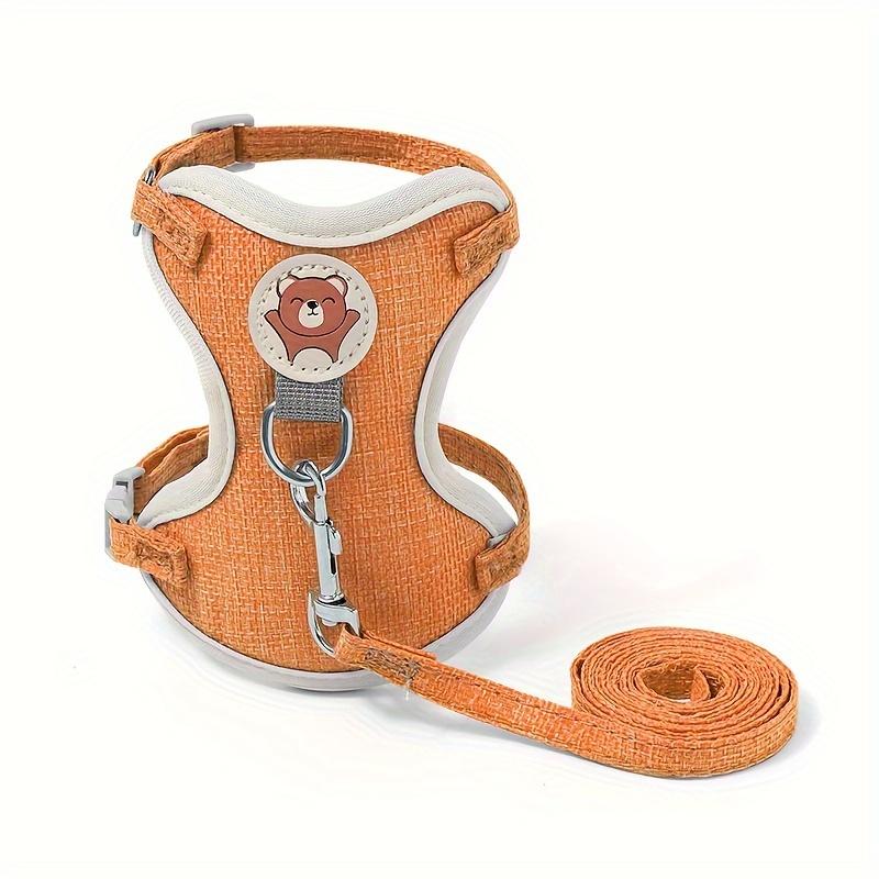 Очаровательный набор поводков для кошек с рисунком медведя для маленьких кошек и собак — симпатичный и прочный шлейка для домашних животных с дышащей сеткой на груди и ошейником, предотвращающим побег S оранжевый
Очаровательный набор поводков для кошек с рисунком медведя для маленьких кошек и собак — симпатичный и прочный шлейка для домашних животных с дышащей сеткой на груди и ошейником, предотвращающим побег S оранжевый