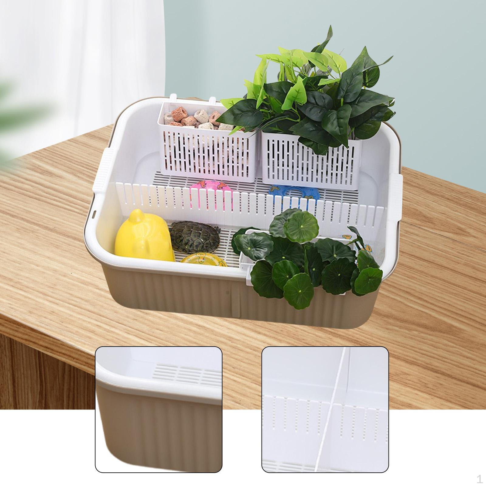 Turtle Bathing Tank Reptile Resting Supplies Tub,Amphibians Breeding Box,for белый
Turtle Bathing Tank Reptile Resting Supplies Tub,Amphibians Breeding Box,for белый