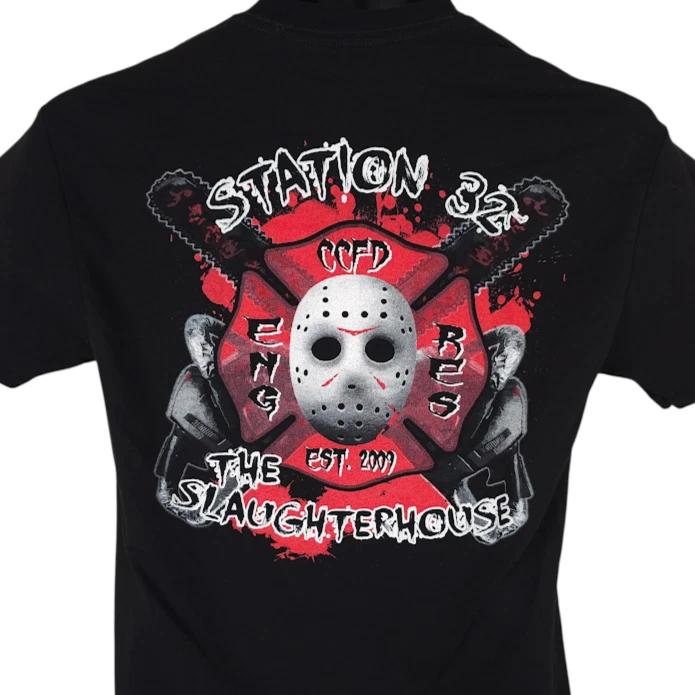Vegas Firefighter T Shirt Mens Size Small Black Station 32 The Slaughterhouse 2XL
Vegas Firefighter T Shirt Mens Size Small Black Station 32 The Slaughterhouse 2XL