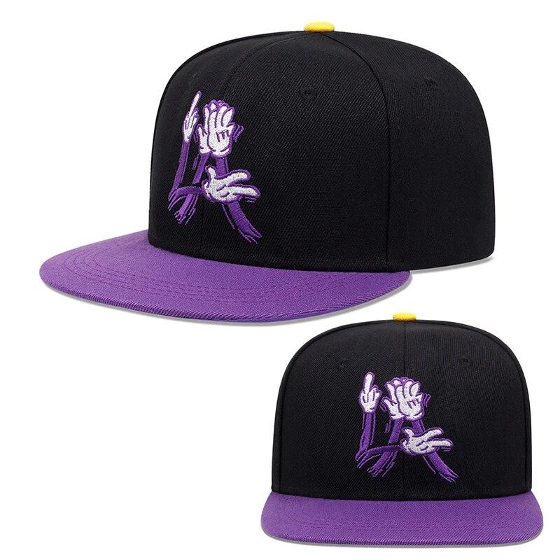 New Fashion Finger LA Pattern Snapback Letter Embroidery Unisex Outdoor Sun Men Woman Baseball Hat Adjustable Adjustable чорний
New Fashion Finger LA Pattern Snapback Letter Embroidery Unisex Outdoor Sun Men Woman Baseball Hat Adjustable Adjustable чорний
