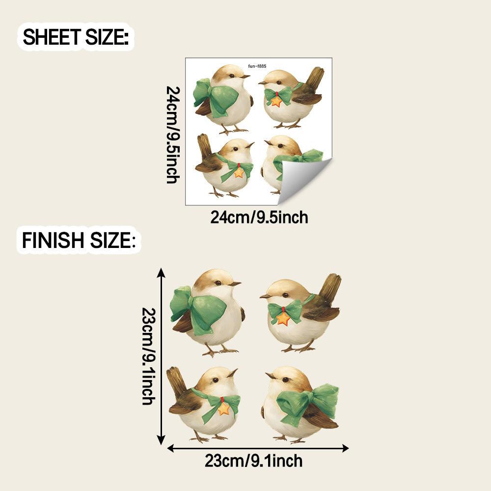 Personalized Little Bird Combination with Bows for Living Room Home Wall Decoration Stickers
Personalized Little Bird Combination with Bows for Living Room Home Wall Decoration Stickers