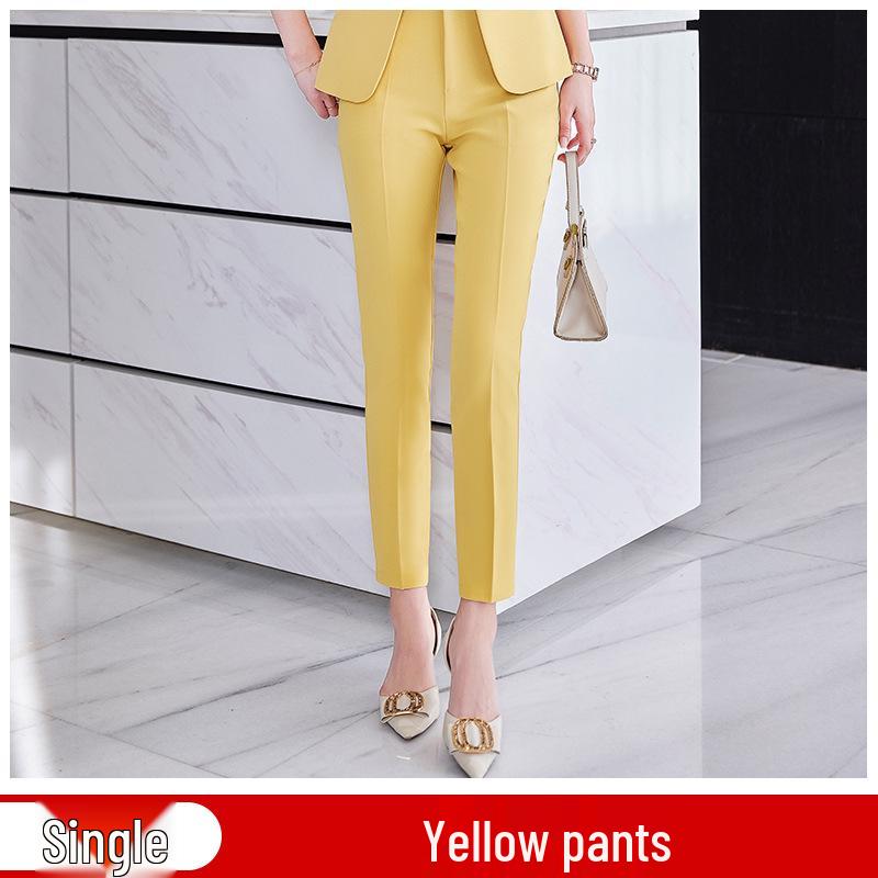 Temperamental British-Korean Style Professional Wear for Women: Candy Color Formal Wear for Interviews and Sales. M
Temperamental British-Korean Style Professional Wear for Women: Candy Color Formal Wear for Interviews and Sales. M