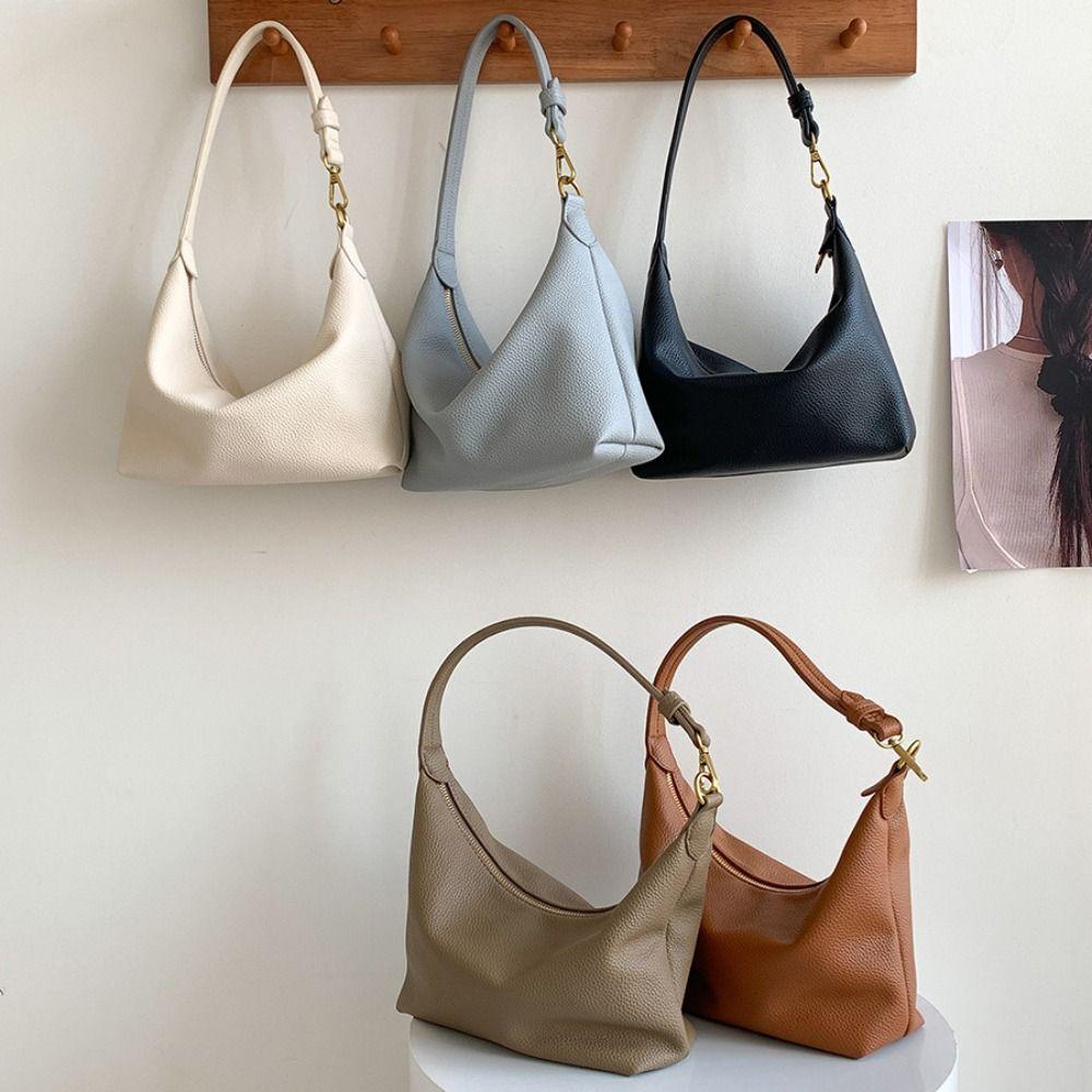 Korean Style Shoulder Bag Large Capacity PU Dumpling Bag Elegant French Style Handbag Women хакі
Korean Style Shoulder Bag Large Capacity PU Dumpling Bag Elegant French Style Handbag Women хакі