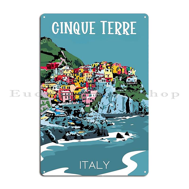 A Vintage Travel Art Of Cinque Terre Italy Metal Plaque Poster Classic Plaques Iron Club Cinema Tin Sign Poster 20x30cm
A Vintage Travel Art Of Cinque Terre Italy Metal Plaque Poster Classic Plaques Iron Club Cinema Tin Sign Poster 20x30cm