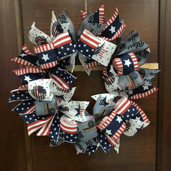 Wreath Nice Textures Day Hanging Long Lasting Rattan Independence Wreath for Front Door
Wreath Nice Textures Day Hanging Long Lasting Rattan Independence Wreath for Front Door