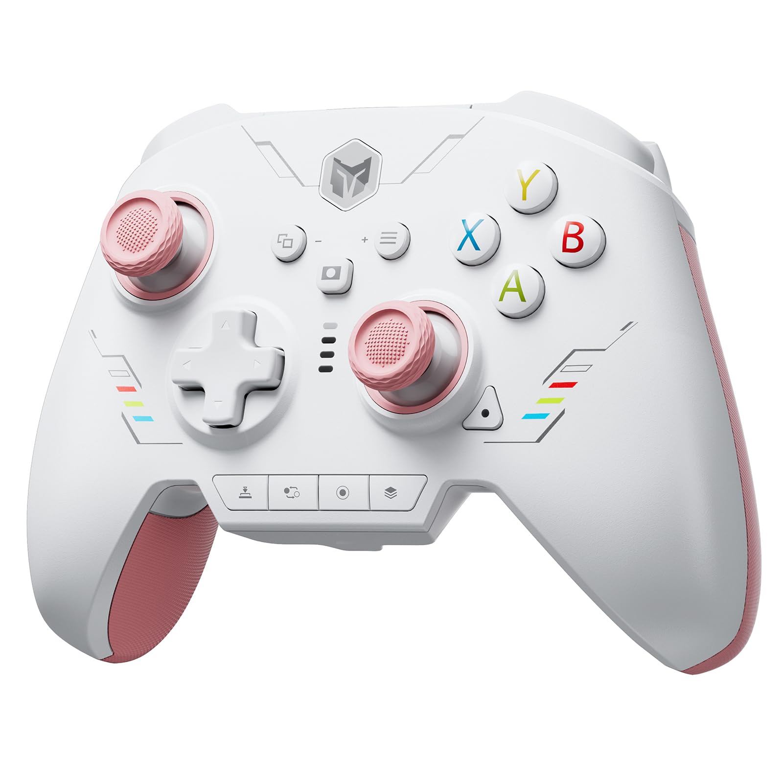 BIGBIG WON Rainbow 2 SE Wireless Controller Motion Hall Effect Cross 3 Sets PC Controller for Control, Trigger, 12-bit ADC, 8-Way Key, Joystick, APP,
BIGBIG WON Rainbow 2 SE Wireless Controller Motion Hall Effect Cross 3 Sets PC Controller for Control, Trigger, 12-bit ADC, 8-Way Key, Joystick, APP,