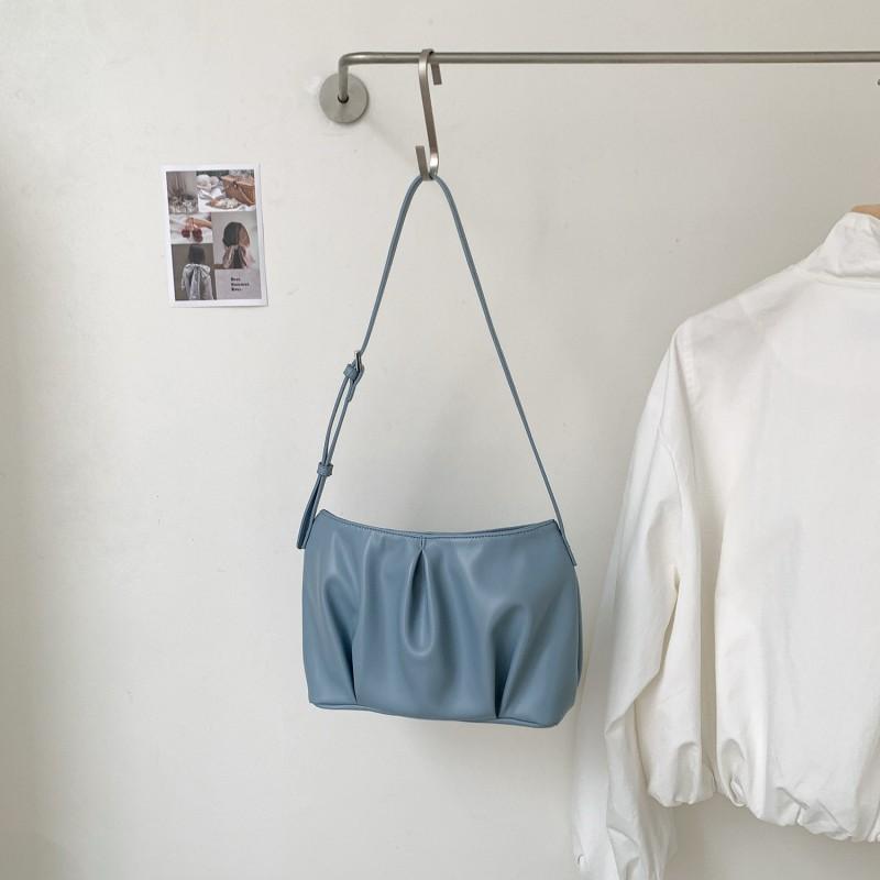 2026 New Korean Style Commuter Gentle Fengyun Bag Niche Design Pleated Underarm Women s Soft Leather Pu Handbag синій
2026 New Korean Style Commuter Gentle Fengyun Bag Niche Design Pleated Underarm Women s Soft Leather Pu Handbag синій