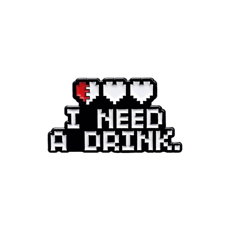 Pixel Video Game Heart Enamel Pin Game Over Never Give Up Level Up I Need a Drink Brooches Lapel Badge Jewelry Gifts For Friends
Pixel Video Game Heart Enamel Pin Game Over Never Give Up Level Up I Need a Drink Brooches Lapel Badge Jewelry Gifts For Friends