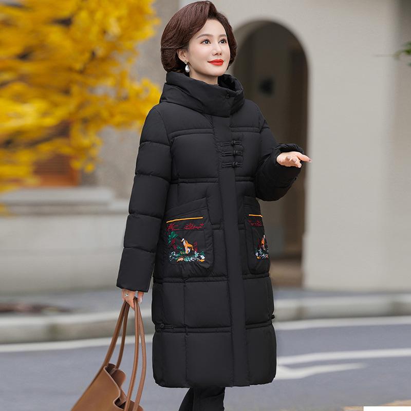 Women s Winter Stylish Thickened Cotton Jacket - Plus Size, Middle-aged & Elderly, Belly Covering, Autumn/Winter New Style 4XL (135-150 lbs) чорний
Women s Winter Stylish Thickened Cotton Jacket - Plus Size, Middle-aged & Elderly, Belly Covering, Autumn/Winter New Style 4XL (135-150 lbs) чорний