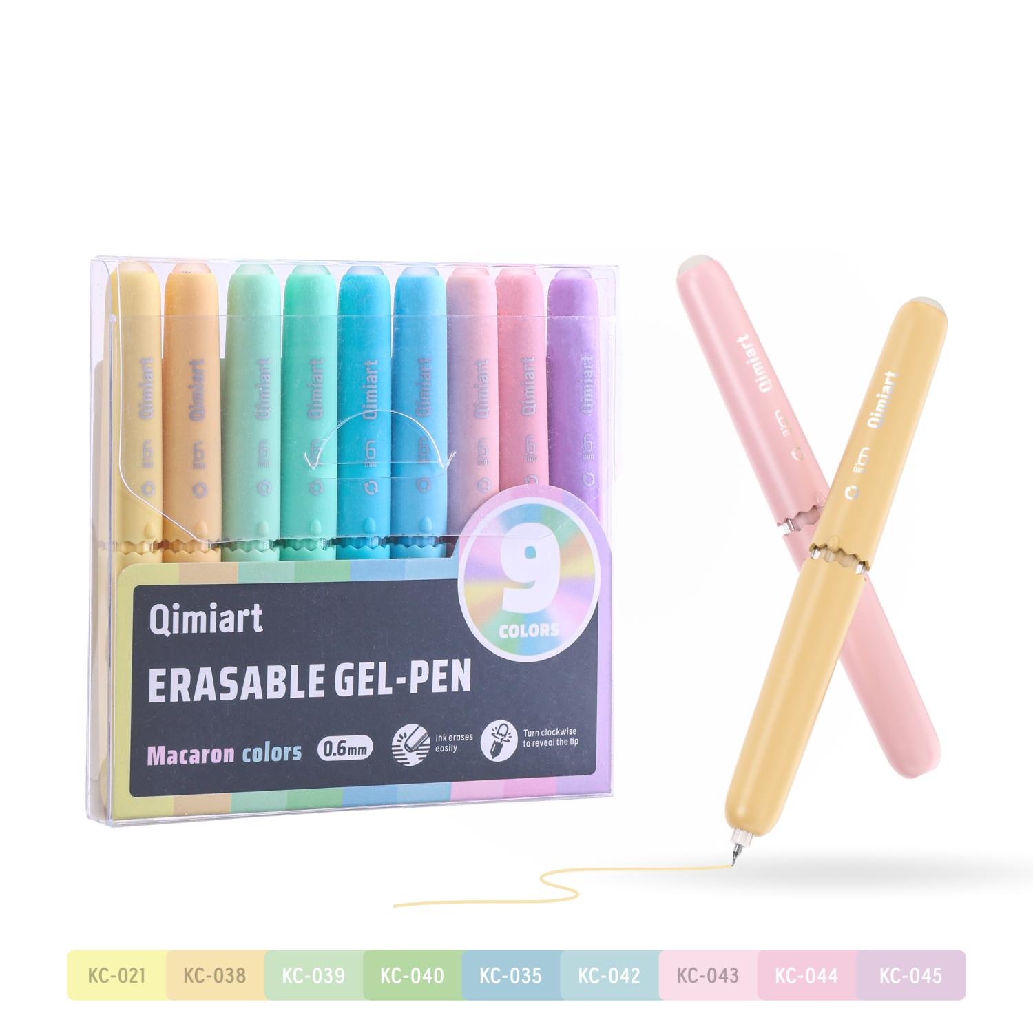 9/45 Colors Set Erasable Gel Pens, 0.6mm Writing, Easy Erase, Candy Color Gel Pens for Journaling, Drawing, School Supplies Multi-Colored
9/45 Colors Set Erasable Gel Pens, 0.6mm Writing, Easy Erase, Candy Color Gel Pens for Journaling, Drawing, School Supplies Multi-Colored