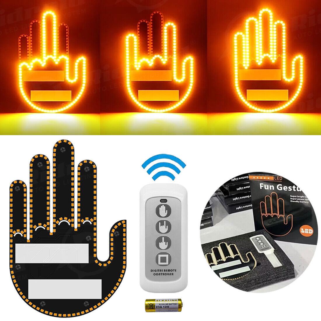 Colorful LED RGB USB Fun Gesture Light Car Finger Gesture Light Hand Lamp Fun Car Middle Finger LED Light Truck Car Accessories RGB
Colorful LED RGB USB Fun Gesture Light Car Finger Gesture Light Hand Lamp Fun Car Middle Finger LED Light Truck Car Accessories RGB
