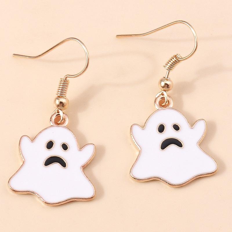 Halloween Ghosts Alloy Enamel Spiders Pendant Earring Women Exaggerate Horrible Terrifying Quirky Funny Christmas Zircon Gift
Halloween Ghosts Alloy Enamel Spiders Pendant Earring Women Exaggerate Horrible Terrifying Quirky Funny Christmas Zircon Gift