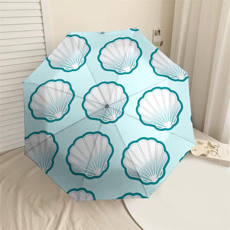 1PC shell pattern Umbrella-8-Rib Reinforced Portable Folding Travel Suitable for All Seasons Outdoor Daily Use-G329
1PC shell pattern Umbrella-8-Rib Reinforced Portable Folding Travel Suitable for All Seasons Outdoor Daily Use-G329