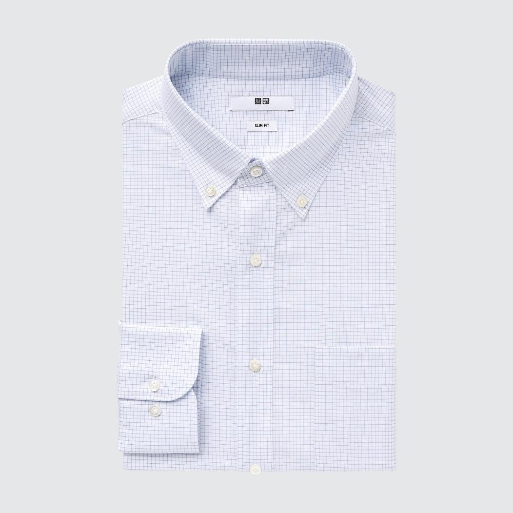 UNIQLO JAPAN Рубашка в клетку тонкого поперечного стрейча, облегающего кроя, воротник на пуговицах, длинные рукава
UNIQLO JAPAN Рубашка в клетку тонкого поперечного стрейча, облегающего кроя, воротник на пуговицах, длинные рукава