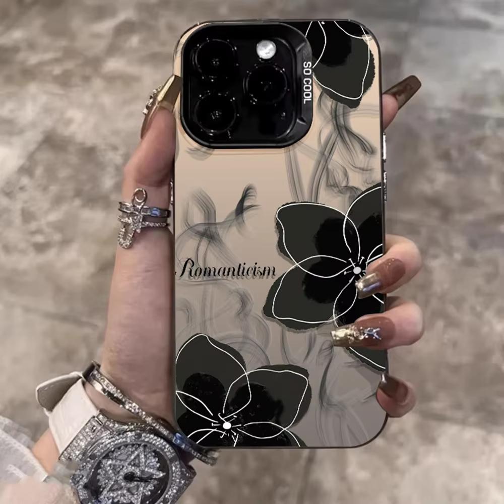 Black Floral Romanticism Art Phone Case for iPhone 17 16 15 14 13 12 11 Series Pro Max Plus Double Layer Protection iphone 16 ProMax
Black Floral Romanticism Art Phone Case for iPhone 17 16 15 14 13 12 11 Series Pro Max Plus Double Layer Protection iphone 16 ProMax