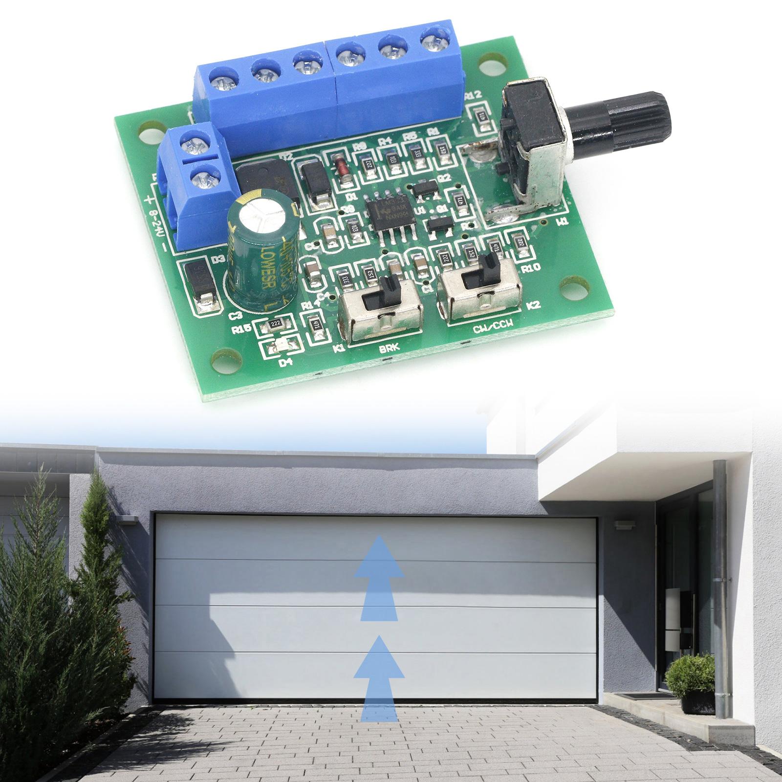 DC8-24V Brushless DCMotor Driver Board PWMSpeed Controllers Governor Moduld Regulator Board with Drive Easy to Use
DC8-24V Brushless DCMotor Driver Board PWMSpeed Controllers Governor Moduld Regulator Board with Drive Easy to Use