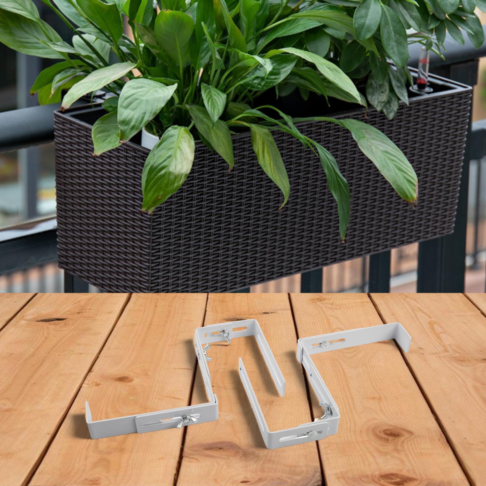 White Flowerpot Holder Adjustable Flowerpot Holder Bracket Window Box Bracket Protective Coating Versatile Use China Mainland
White Flowerpot Holder Adjustable Flowerpot Holder Bracket Window Box Bracket Protective Coating Versatile Use China Mainland