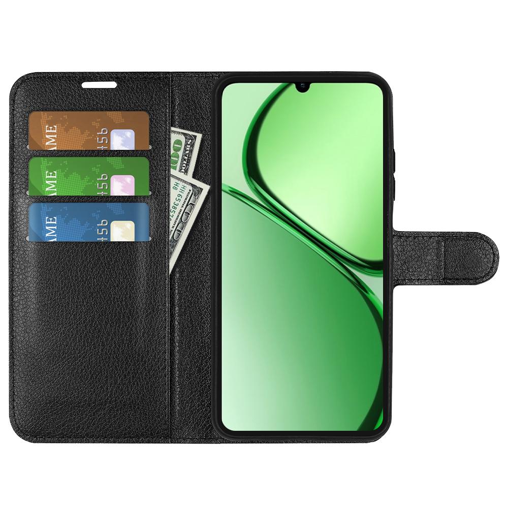 For Realme Note 60x 4G/C63 4G/C61 4G Case Litchi Texture Anti-Scratch Leather Wallet Phone Cover Black
For Realme Note 60x 4G/C63 4G/C61 4G Case Litchi Texture Anti-Scratch Leather Wallet Phone Cover Black