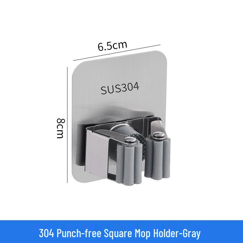 Черный самоклеящийся держатель для швабры и веника - Крючок-клипса из нержавеющей стали 304 для ванной комнаты
Черный самоклеящийся держатель для швабры и веника - Крючок-клипса из нержавеющей стали 304 для ванной комнаты