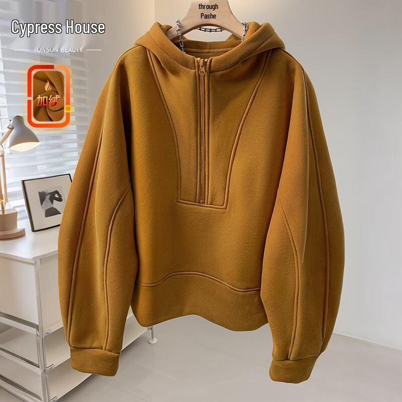 Women s Solid Fleece Lined Hooded Sweatshirt One Size
Women s Solid Fleece Lined Hooded Sweatshirt One Size