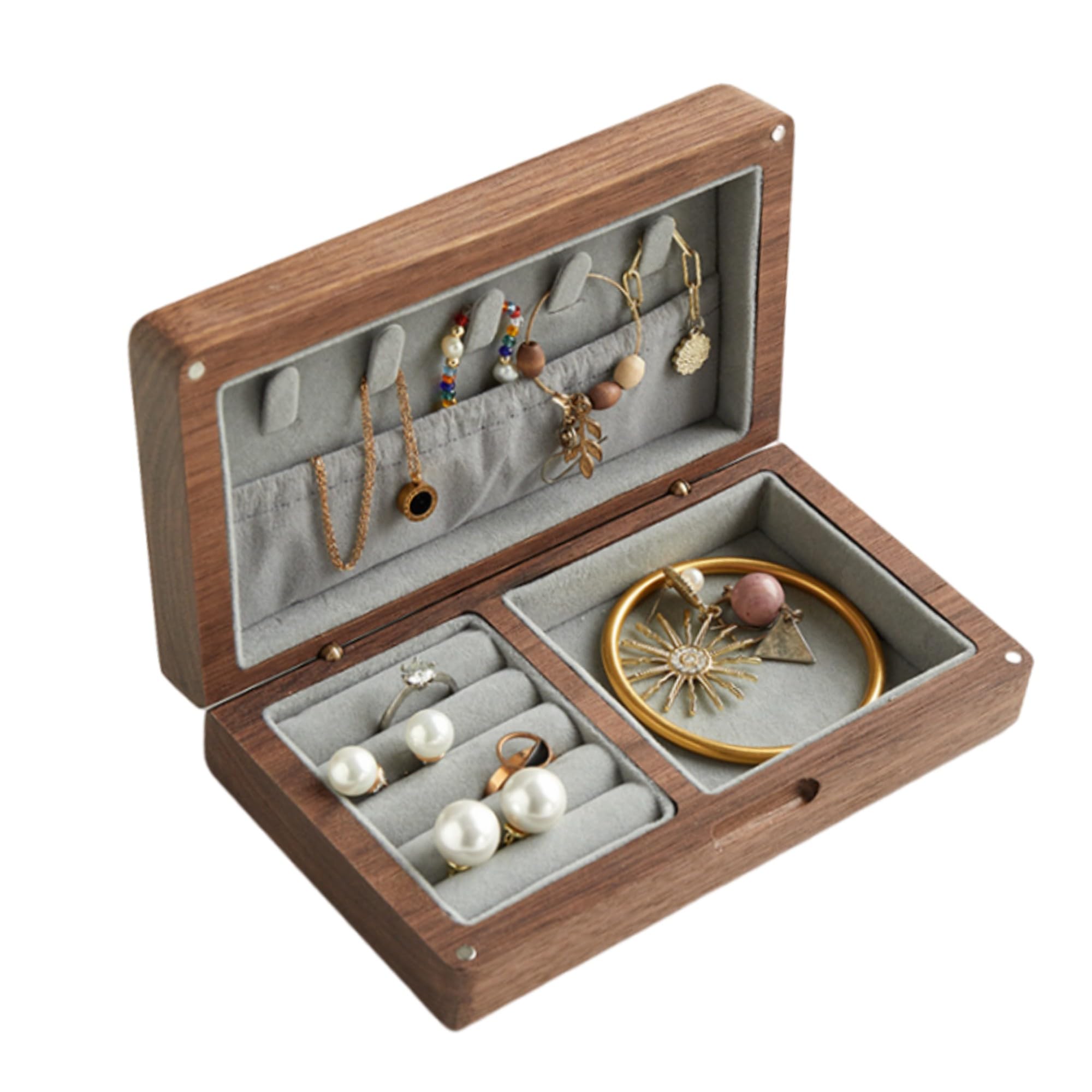 Asdays Jewelry Деревянный аксессуар Скандинавское хранение Ореховая коробка, футляр, коробка, (Серый) серый
Asdays Jewelry Деревянный аксессуар Скандинавское хранение Ореховая коробка, футляр, коробка, (Серый) серый