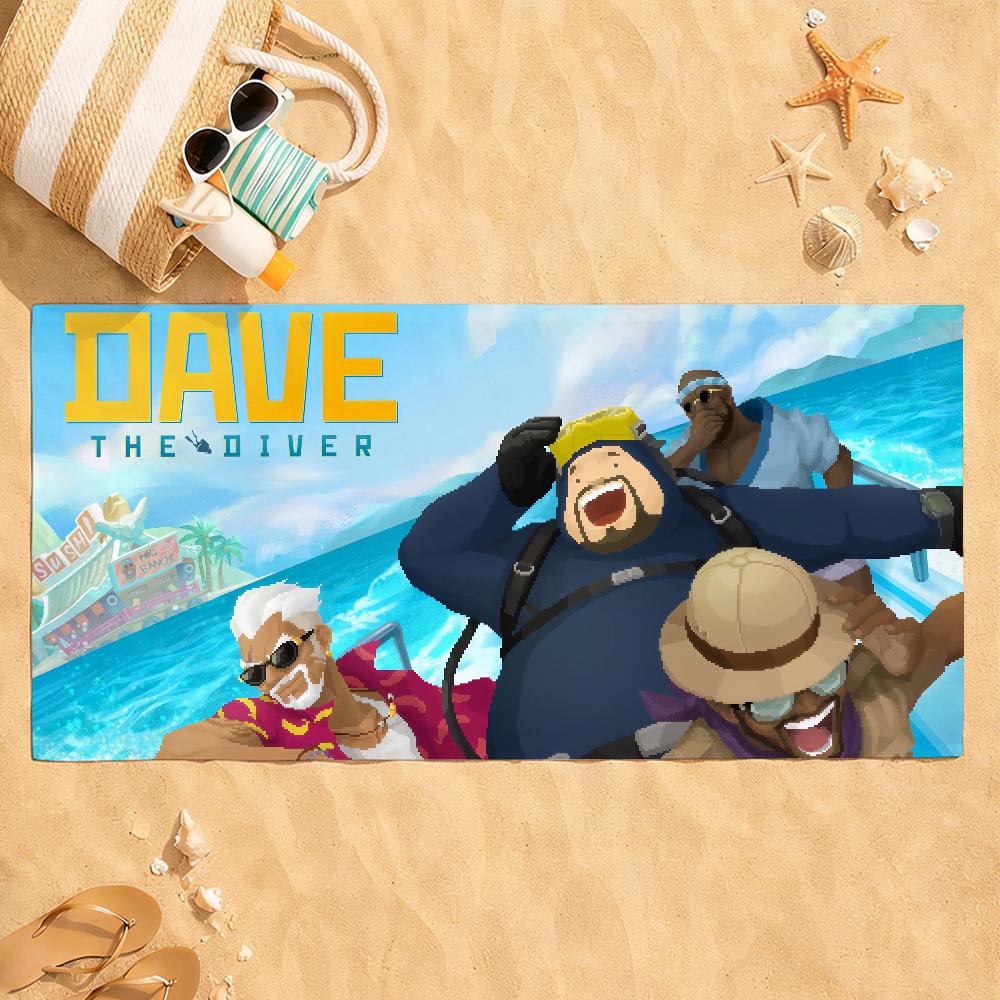 Game Daves the Diver Towel Quick Dry Absorbent Beach Towel for Sports, Fitness, Swimming and Outdoor Activities W30*H60(CM)
Game Daves the Diver Towel Quick Dry Absorbent Beach Towel for Sports, Fitness, Swimming and Outdoor Activities W30*H60(CM)