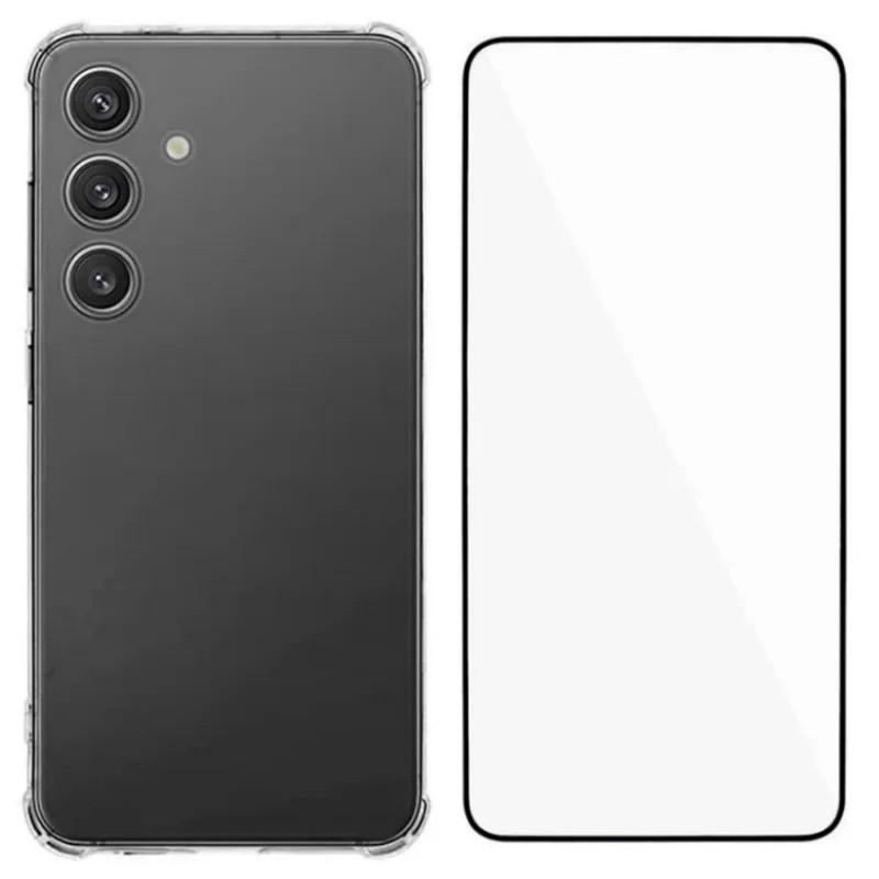 For Samsung Galaxy S25 FE TPU Case WANLONFENG WL3 Series 1.5mm Phone Cover with Tempered Glass Film Transparent
For Samsung Galaxy S25 FE TPU Case WANLONFENG WL3 Series 1.5mm Phone Cover with Tempered Glass Film Transparent