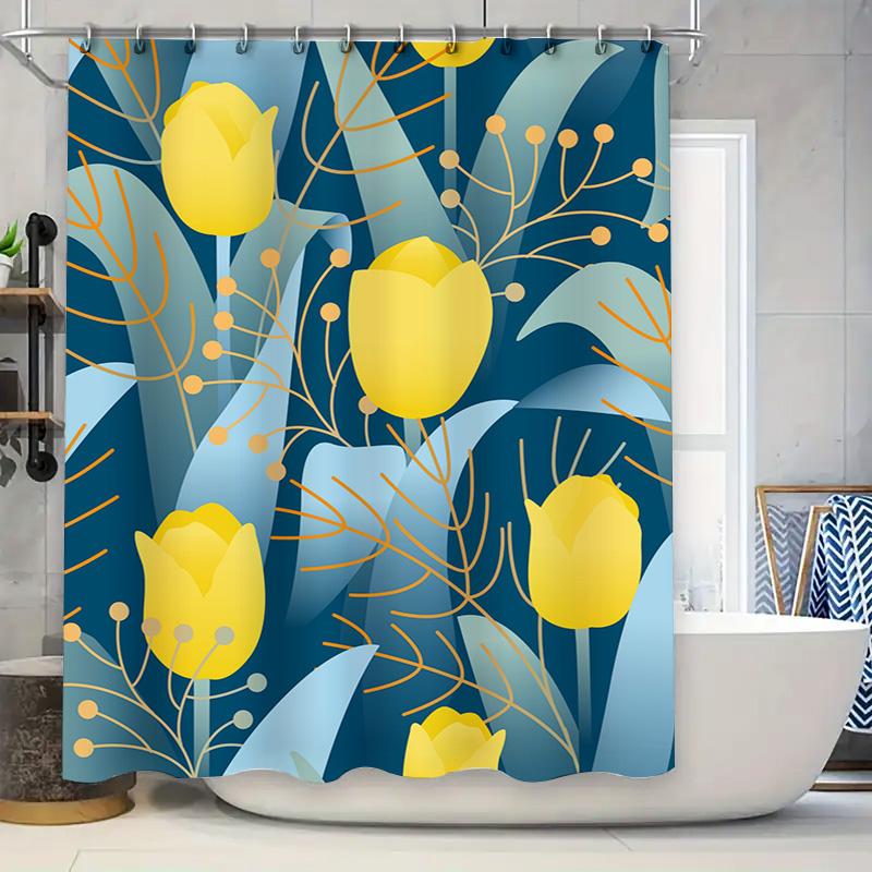 Luxurious Golden Marble Shower Curtain Waterproof Fabric Home Decor Bathroom Accessories Black Gold Swirl Pattern 180X240Cm (6Ft W60H190(CM)-1 Pcs
Luxurious Golden Marble Shower Curtain Waterproof Fabric Home Decor Bathroom Accessories Black Gold Swirl Pattern 180X240Cm (6Ft W60H190(CM)-1 Pcs
