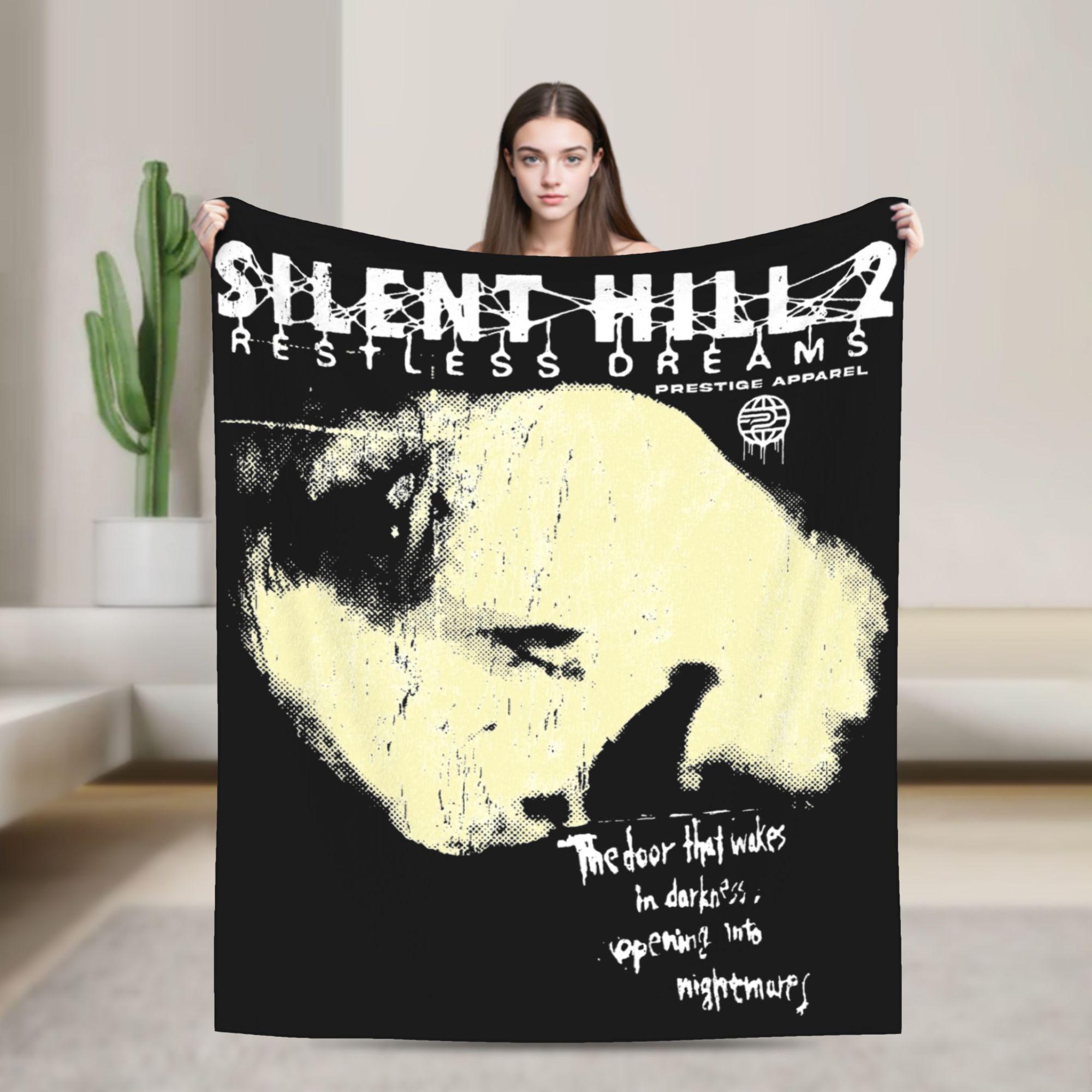 Silent Hill Pyramid Head Blanket Cover Coral Fleece Plush Horror Game Warm Throw Blankets for Bedroom Sofa Bed Rug 100x150cm
Silent Hill Pyramid Head Blanket Cover Coral Fleece Plush Horror Game Warm Throw Blankets for Bedroom Sofa Bed Rug 100x150cm