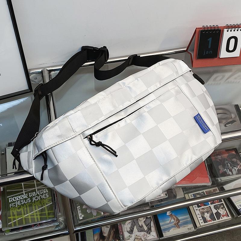 Нагрудная сумка для женской поясной сумки в клетку для спорта и езды, мужская дорожная легкая сумка
Нагрудная сумка для женской поясной сумки в клетку для спорта и езды, мужская дорожная легкая сумка