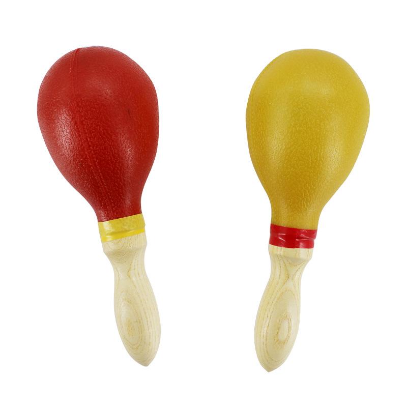 KTV Wooden Handle Percussion Rattle for Entertainment and Early Education
KTV Wooden Handle Percussion Rattle for Entertainment and Early Education