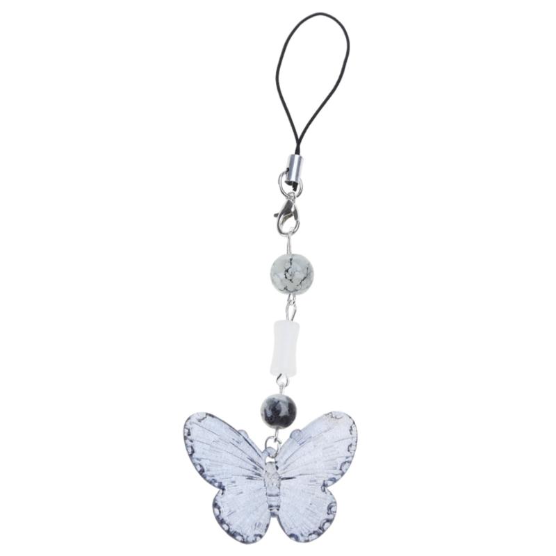 Cute Butterfly Phone Chain Y2k Style Beaded Keychain Pendant for Women Girls Backpack Ornament Keyring Party Ornament
Cute Butterfly Phone Chain Y2k Style Beaded Keychain Pendant for Women Girls Backpack Ornament Keyring Party Ornament