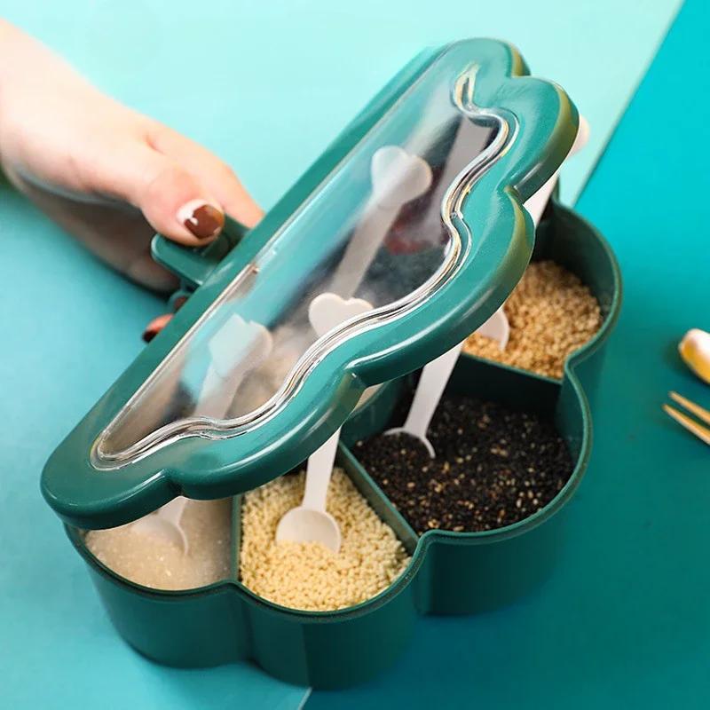6-in-1 Seasoning Box Set Pepper Sugar Bowl Salt Spices Stirring Storage Jars Gadget Kitchen Accessories Condiment Container jar жёлтый
6-in-1 Seasoning Box Set Pepper Sugar Bowl Salt Spices Stirring Storage Jars Gadget Kitchen Accessories Condiment Container jar жёлтый