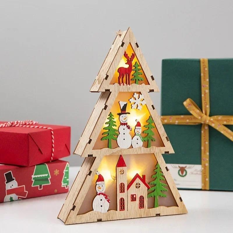 Christmas Series Wooden Luminous Christmas Tree LED Light Decoration Christmas Tree Shopping Mall Window Decoration Supplies 2
Christmas Series Wooden Luminous Christmas Tree LED Light Decoration Christmas Tree Shopping Mall Window Decoration Supplies 2