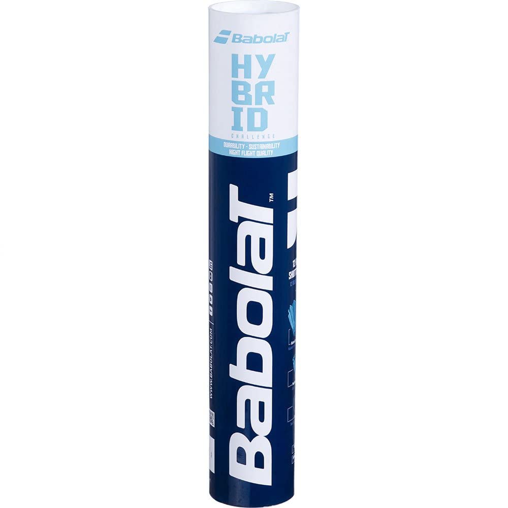 Babolat Badminton Hybrid 10 551028 Shuttlecocks, Shuttlecocks, dozen,
Babolat Badminton Hybrid 10 551028 Shuttlecocks, Shuttlecocks, dozen,