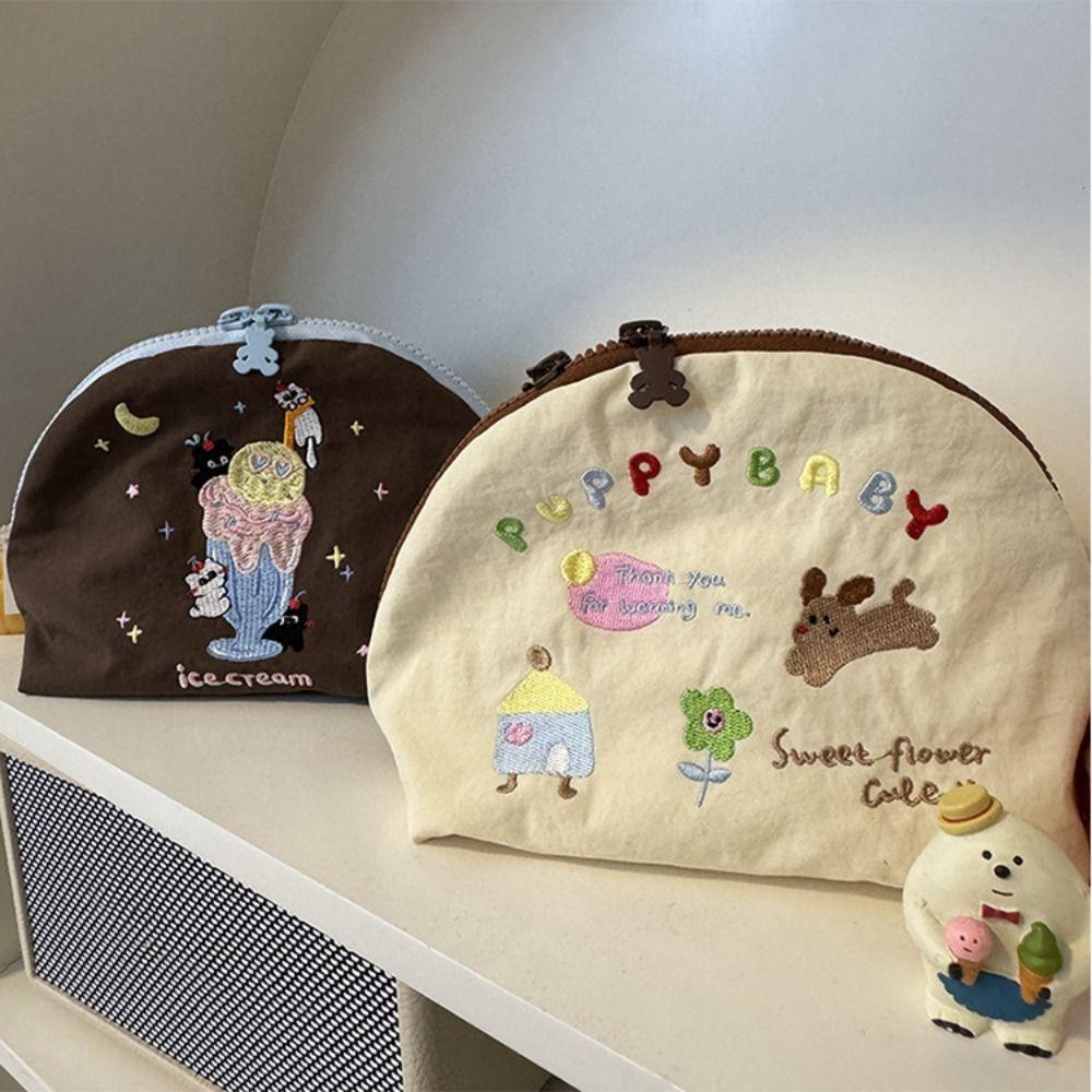 Cloth Nylon Makeup Bag Cartoon Skincare Storage Bag Makeup Pocket Embroidery Cosmetic Bag Girls Style 5
Cloth Nylon Makeup Bag Cartoon Skincare Storage Bag Makeup Pocket Embroidery Cosmetic Bag Girls Style 5