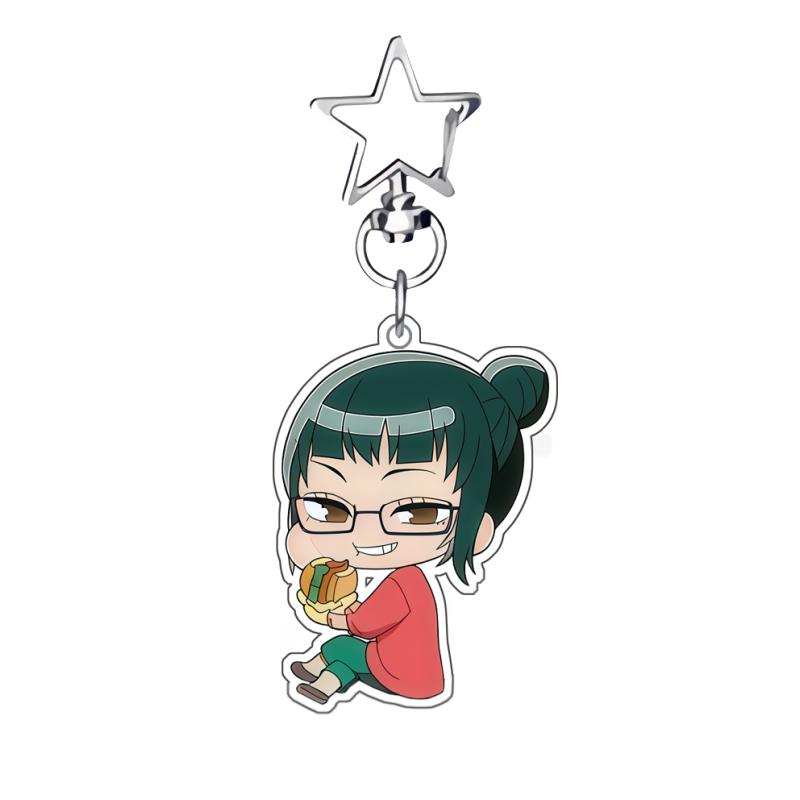 Anime Acrylic Keychain for Jjk Gojo Satoru Inumaki Toge Panda Itadori Yuji Self-Made Acrylic Key Buckle Q Version Bag Pendant
Anime Acrylic Keychain for Jjk Gojo Satoru Inumaki Toge Panda Itadori Yuji Self-Made Acrylic Key Buckle Q Version Bag Pendant