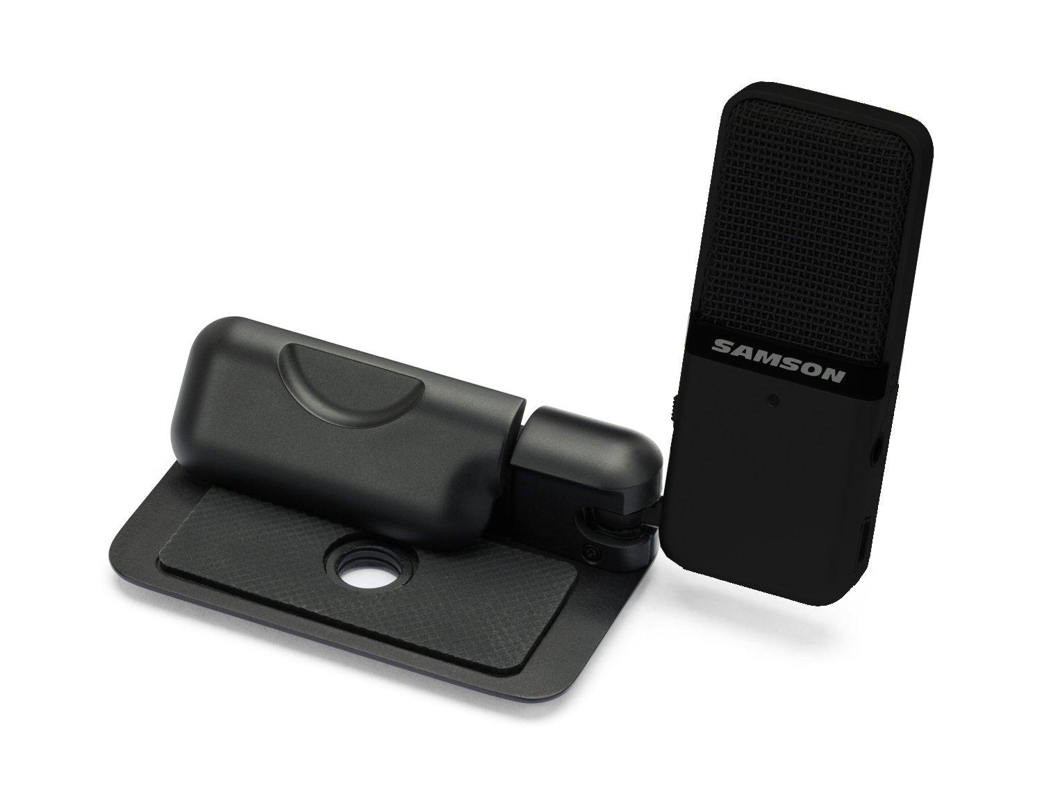 Портативный конденсаторный USB-микрофон SAMSON SAGOMIC Go Mic, цвет титан - черный.
Портативный конденсаторный USB-микрофон SAMSON SAGOMIC Go Mic, цвет титан - черный.