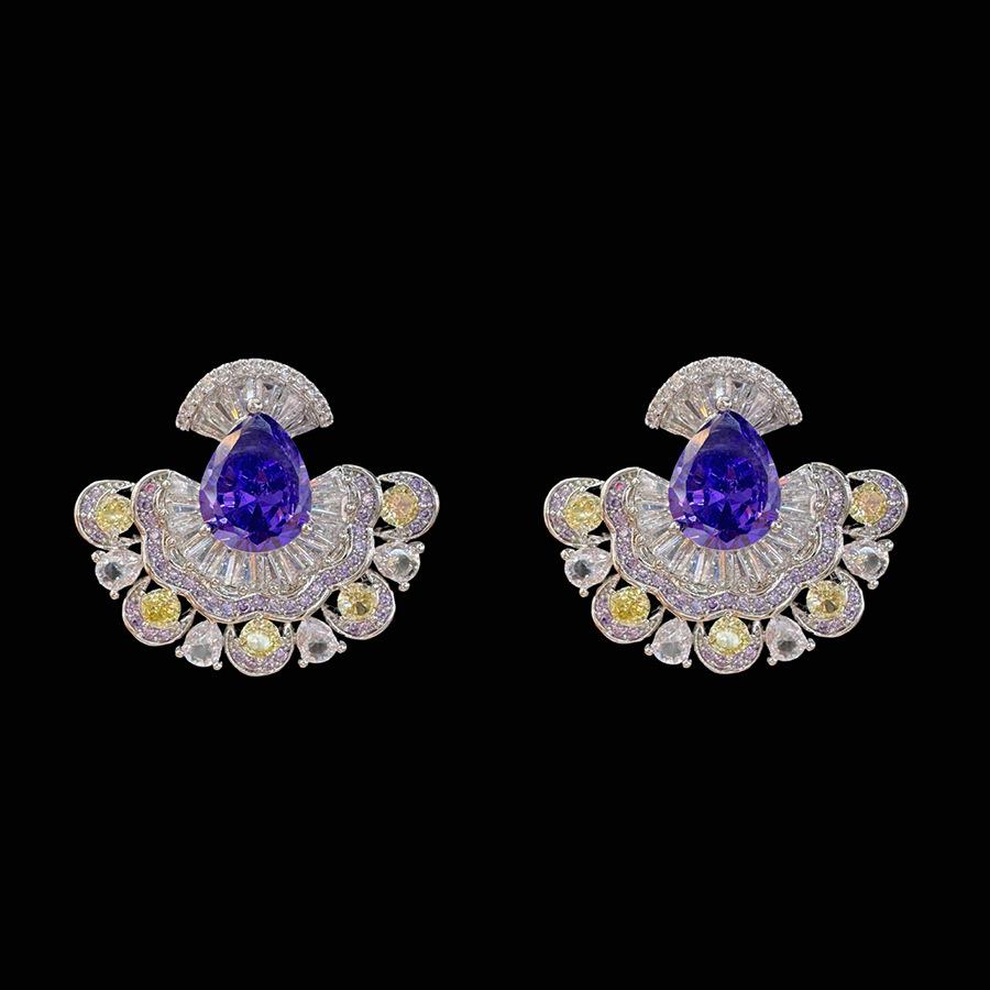Light Luxury Premium 9 Pendant Pigeon Blood Pendant Treasure Royal Sapphire Girl Skirt Diamond Earrings Women
Light Luxury Premium 9 Pendant Pigeon Blood Pendant Treasure Royal Sapphire Girl Skirt Diamond Earrings Women