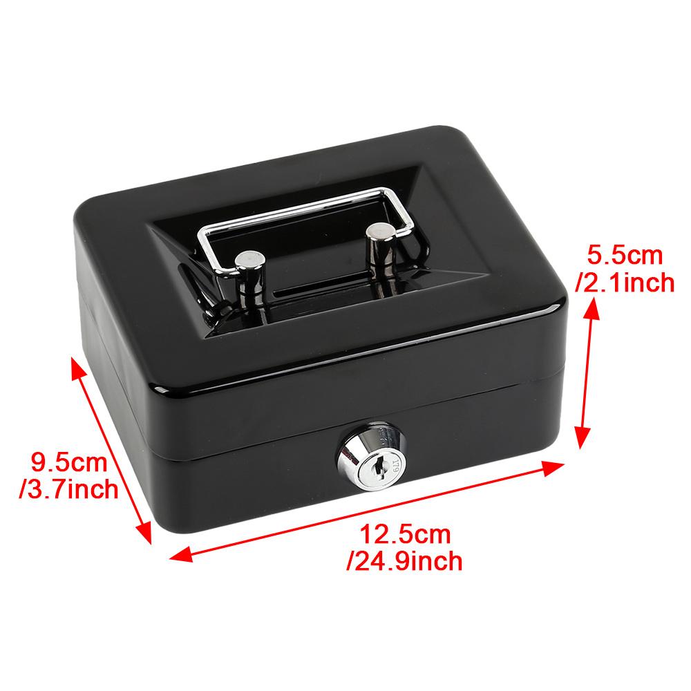 Steel Cash Box Key Mini Safe Lock Box Key Locker Money Bank Security Box Storage Hidden Money Coin Cash Jewellery Carry Box
Steel Cash Box Key Mini Safe Lock Box Key Locker Money Bank Security Box Storage Hidden Money Coin Cash Jewellery Carry Box